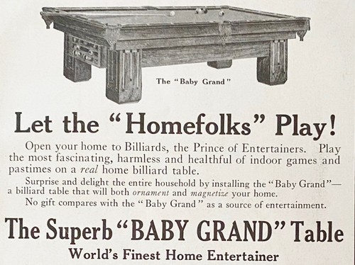 Brunswick baby grand pocket - brunswick,