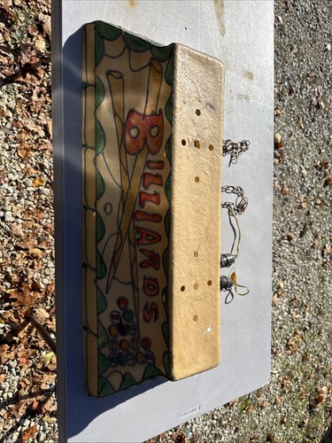 Vintage billiards light - billiards,